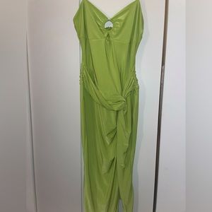 Forever 21 Midi Lime Green Dress - TAGS ON!
